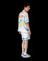 CASABLANCA Fuji Dream Silk Shorts Mens Apparel